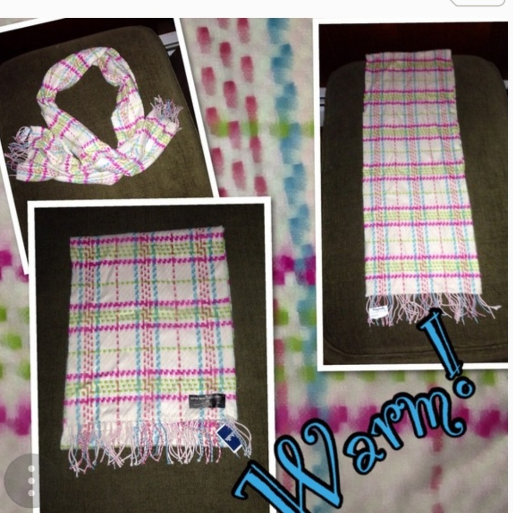Warm multicolored scarf